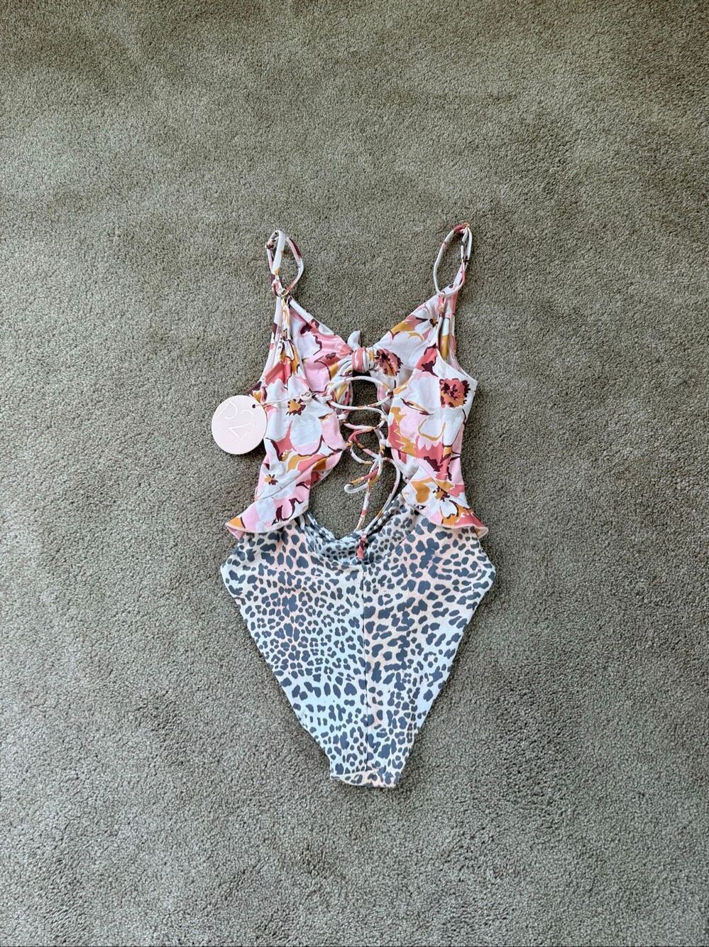 Power 2 The Flower Carly One Piece Swimsuits NWT - Picture 3 of 4